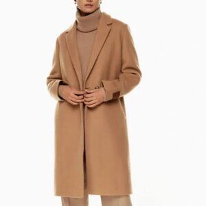 Aritzia Babaton Camel Stedman Wool Coat XXS
